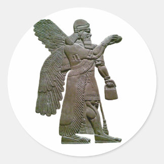 Anunnuki Classic Round Sticker