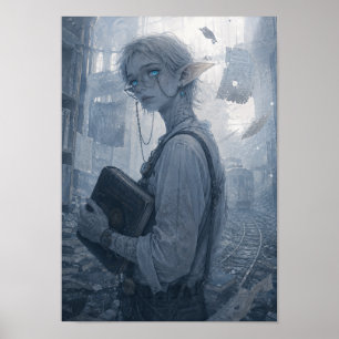 Anxiety / Archivist / Library Poster