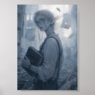 Anxiety / Archivist / Library Poster