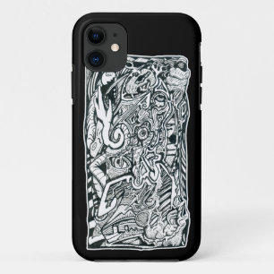 Anxiety Attack by Brian Benson iPhone 11 Case