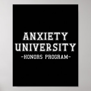 Anxiety University Honours Program Poster