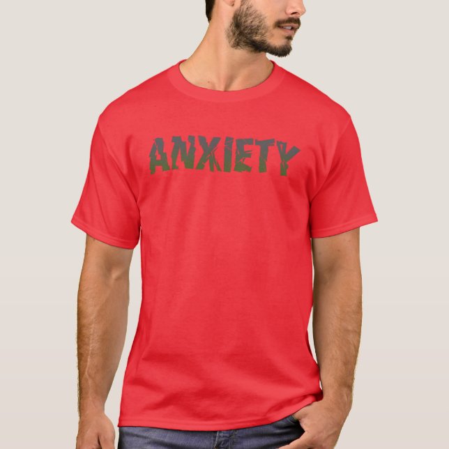 Anxiety Ver 2 T-Shirt (Front)