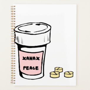 anxiety xanax peace planner