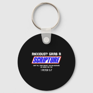 Anxious_ Grab Scripture Christian Mental Health Bi Key Ring