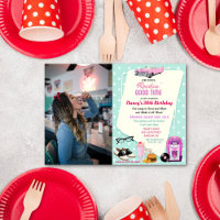 ANY AGE - 1950's Retro Diner Birthday Invitation