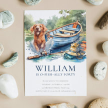 Any Age Adult Fishing Birthday Party