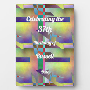 Any Age Happy Birthday Memories  Plaque