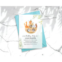 ANY AGE - Noah's Ark Birthday Invitation