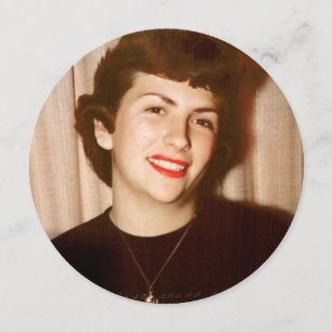 ANY AGE - Photo Vinyl Record Birthday Invitation