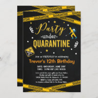 ANY AGE Quarantine Birthday Party Virtual Birthday