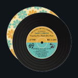 ANY AGE - Retro Vinyl Record Birthday Invitation<br><div class="desc">Retro Vinyl Record Birthday Invitation</div>