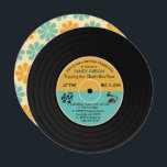 ANY AGE - Retro Vinyl Record Birthday Invitation<br><div class="desc">Retro Vinyl Record Birthday Invitation</div>