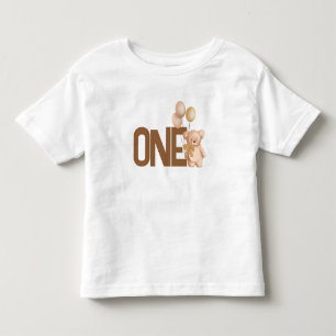Any age - Teddy Bear Birthday T-Shirt 