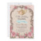 ANY AGE - Vintage Floral Tea Birthday Invitation