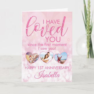 Any Anniversary Heart Love Photo Collage Template