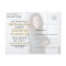ANY Birthday 2 Photo Black and Gold Save the Date