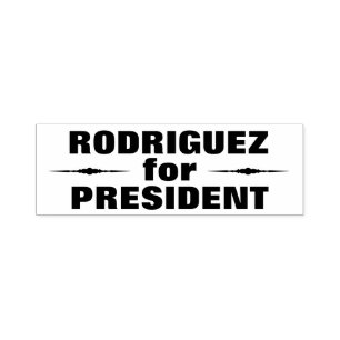 Any Candidate Any Office Political Self-inking Stamp