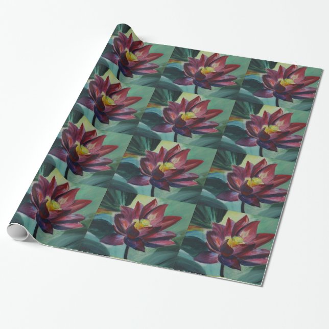 Any Celebration Floral Glossy Wrapping Paper, Wrapping Paper (Unrolled)