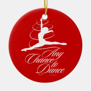 Any Chance To Dance Ceramic Tree Decoration