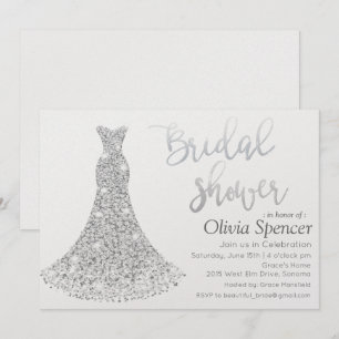 ANY COLOR - Diamond Bridal Shower Invitation