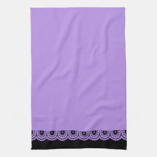 ANY COLOR! Skull Lace Tea Towel