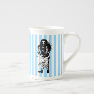 ANY COLOR STRIPE Doll Tea Cup