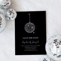 Any Colour Disco Ball Minimalist Black | Photo