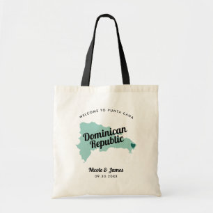 Any Colour Dominican Republic Wedding Welcome Bag, Tote Bag