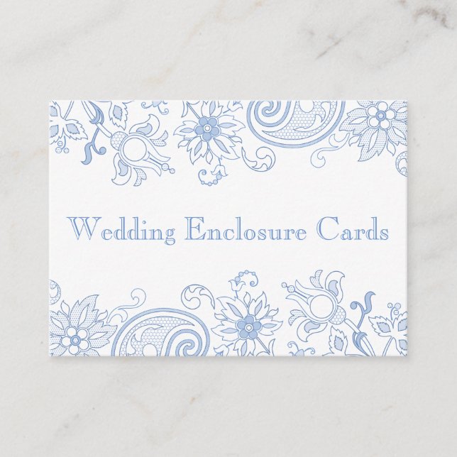 Any Colour Flowers - Foliage Wedding Enclosure Car Card (Front)
