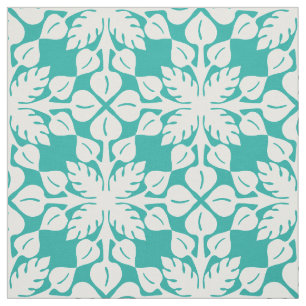 Any Colour Hawaiian Tropical Leaves Pattern Fabric