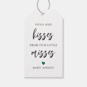 Any Colour Hugs & Kisses from Our Little Misses Gift Tags