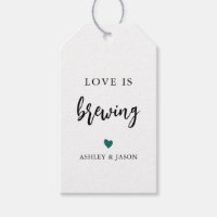 Any Colour Love is Brewing, Coffee or Tea, Wedding