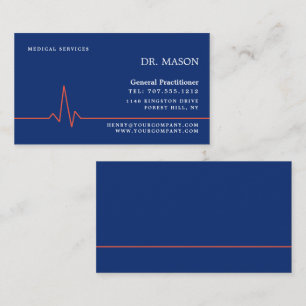 Any Colour Medical Professional, Physician Business Card