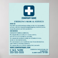 Any Colour Medical Symbol, EMT, Paramedic