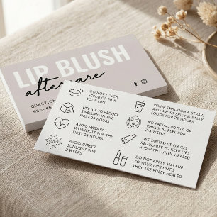 Any Colour Modern Cream Lip Blush Tattoo Aftercare