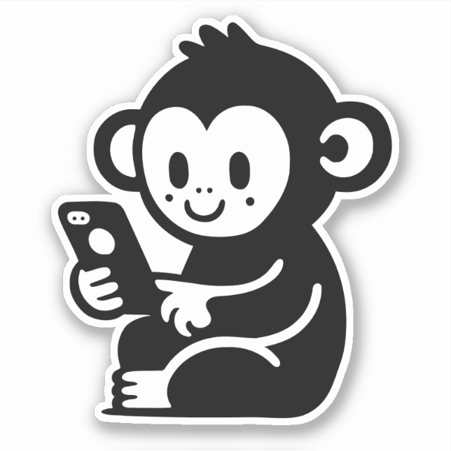 Any Colour Monkey Phone (Front)