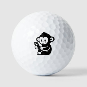 Any Colour Monkey Phone Golf Balls