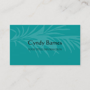 Any Colour Palm Leaf Business Card