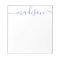 Any Colour - Personalised Script Name Notepad