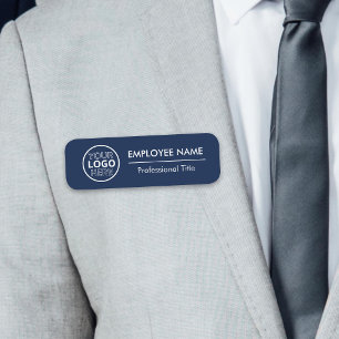 Any Colour Safety Pin or Magnetic Employee Name Tag