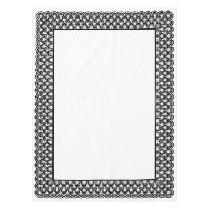 Any Colour Skull and Crossbones Lace Tablecloth