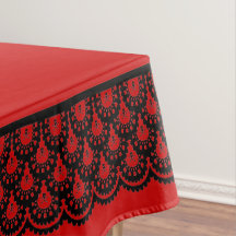 Any Colour Skull Lace Tablecloth
