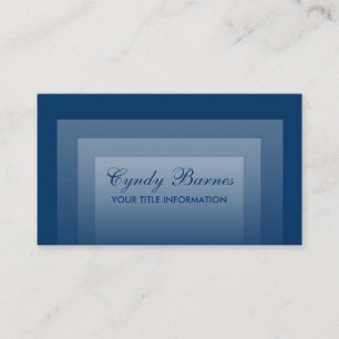 Any Colour Stacked Gradients Business Card