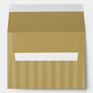 Any Colour Stripe Invitation Envelope