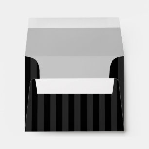 Any Colour Stripe RSVP Envelope