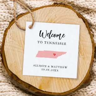 Any Colour Tennessee Wedding Welcome Bag Favour Ta Favour Tags