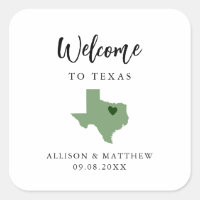 Any Colour Texas Wedding Welcome Bag