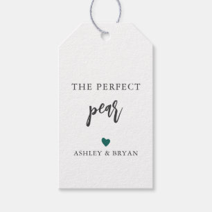 Any Colour The Perfect Pear Tag, Homemade Gift Tag