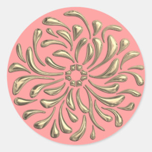 Any Colour with Gold Design Seal