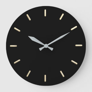 Any Colour with Large Numbers Large Ticks Large Clock